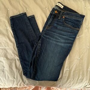 Madewell 8” skinny Jeans